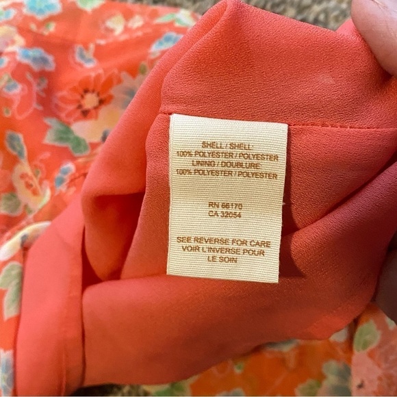 Free People Floral Flowy Flirty Boho Shorts Pink Sz 4 - Picture 5 of 9